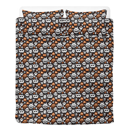 Cute Monsters 3 Pcs Beddings - DeRose Seasonal