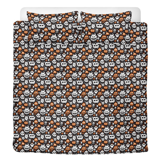 Cute Monsters 3 Pcs Beddings - DeRose Seasonal