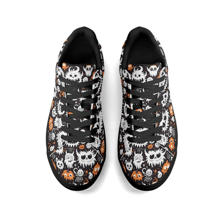 Cute Monsters Adult Lightweight Brand Low Top Leather Shoes - DeRose Seasonal