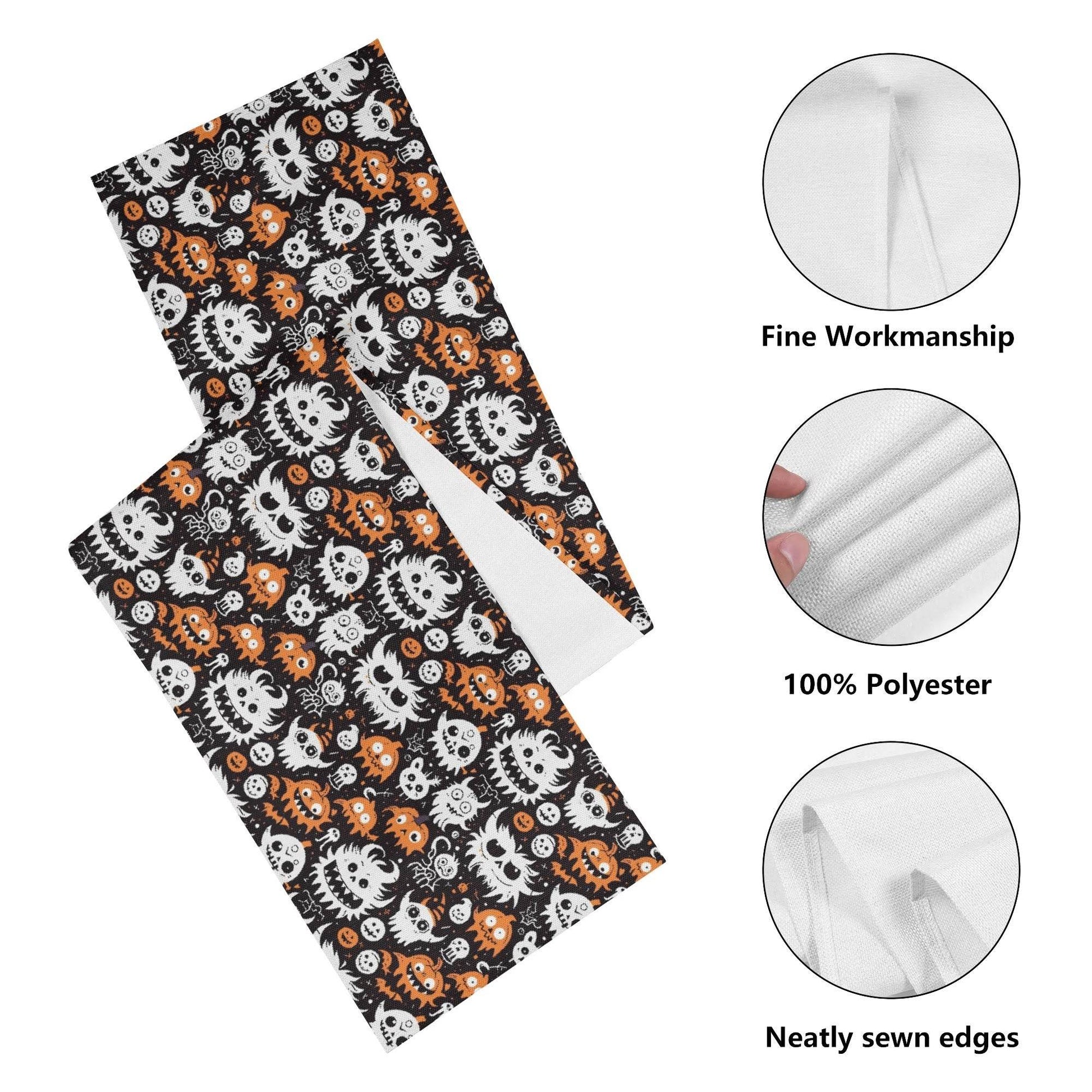 Cute Monsters Polyester Table Runner - DeRose Seasonal