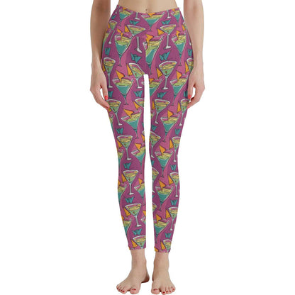 Artini Martini Women's Polyester Yoga pants Leggings - DeRose Seasonal
