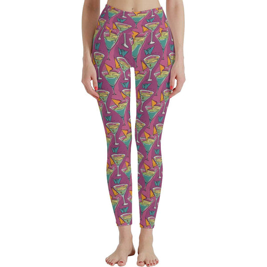 Artini Martini Women's Polyester Yoga pants Leggings - DeRose Seasonal
