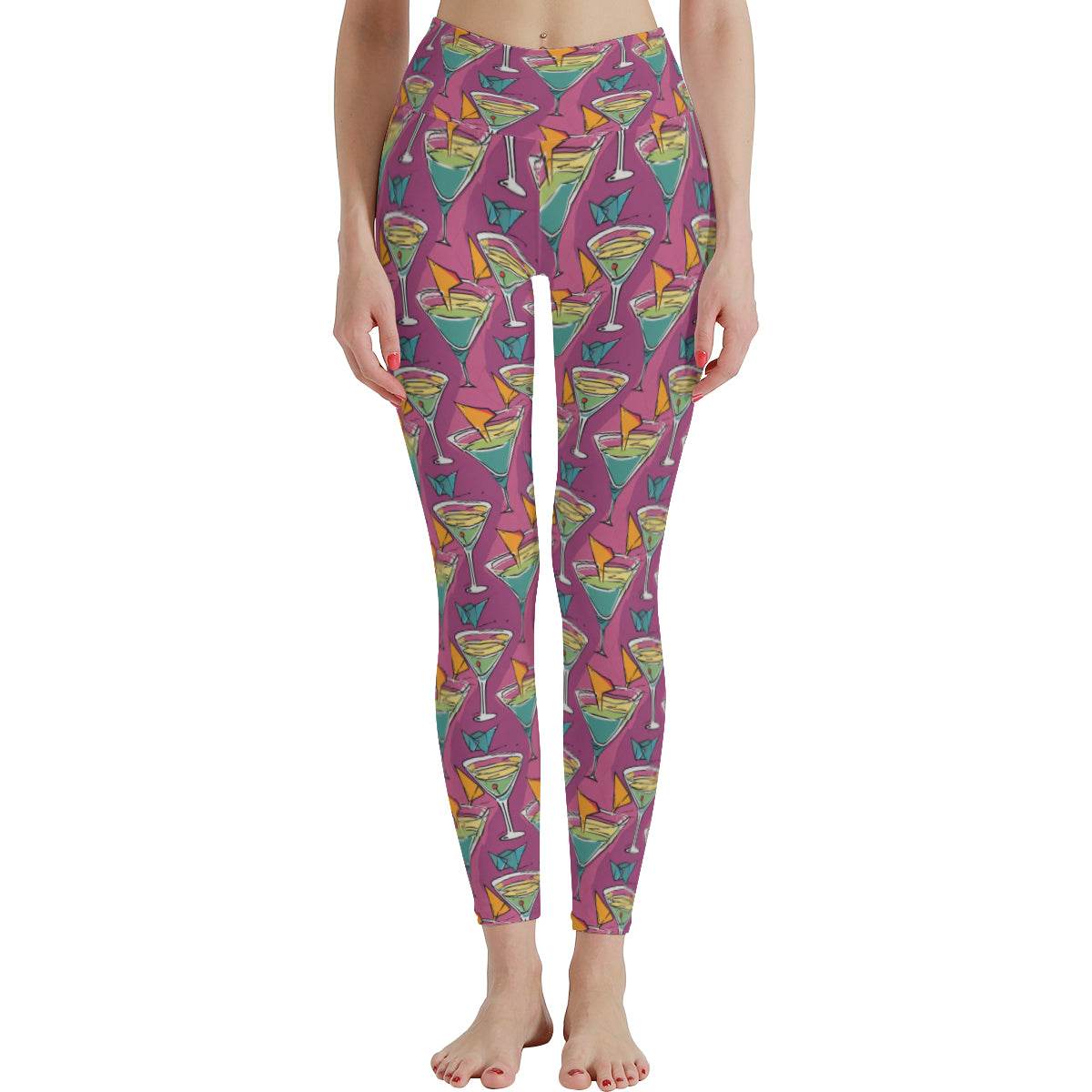 Artini Martini Women's Polyester Yoga pants Leggings - DeRose Seasonal
