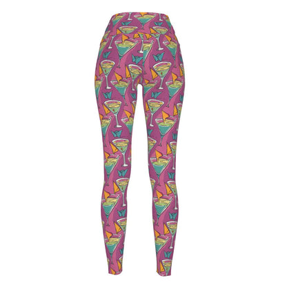 Artini Martini Women's Polyester Yoga pants Leggings - DeRose Seasonal