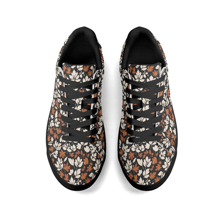 Dark Autumn Adult Lightweight Brand Low Top Leather Shoes - DeRose Seasonal