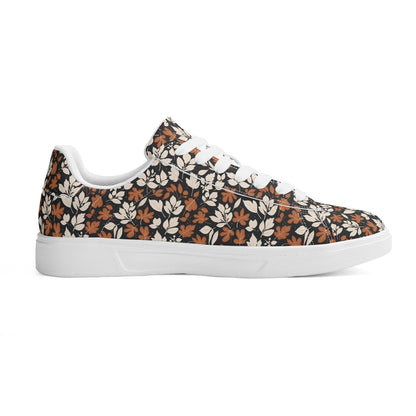 Dark Autumn Adult Lightweight Brand Low Top Leather Shoes - DeRose Seasonal