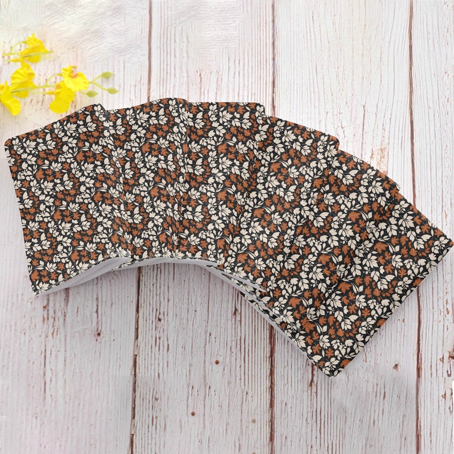 Dark Autumn Hand Towels (6 Pcs) - DeRose Seasonal