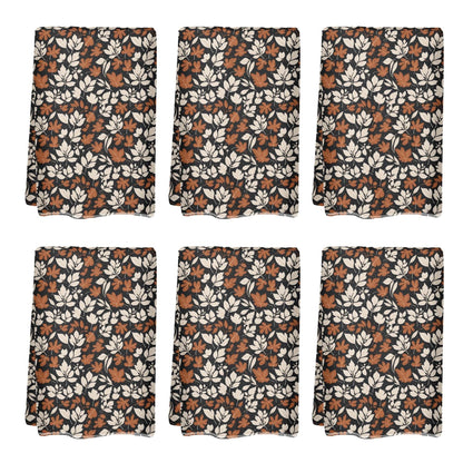 Dark Autumn Hand Towels (6 Pcs) - DeRose Seasonal