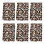 Dark Autumn Hand Towels (6 Pcs) - DeRose Seasonal