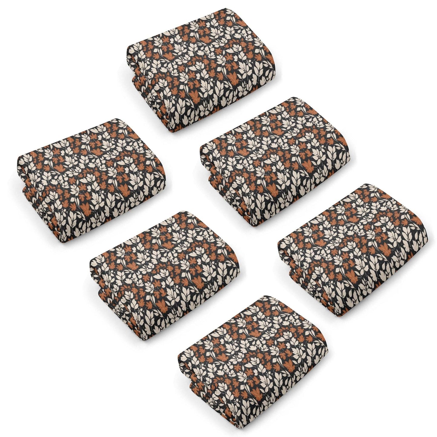 Dark Autumn Hand Towels (6 Pcs) - DeRose Seasonal