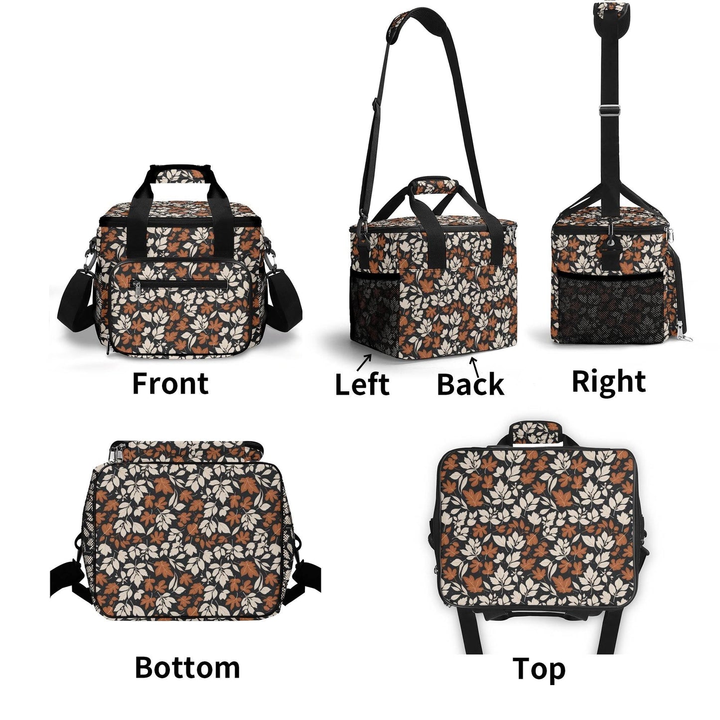 Dark Autumn Insulated Leakproof Cooler Bag Lunch Box - DeRose Seasonal