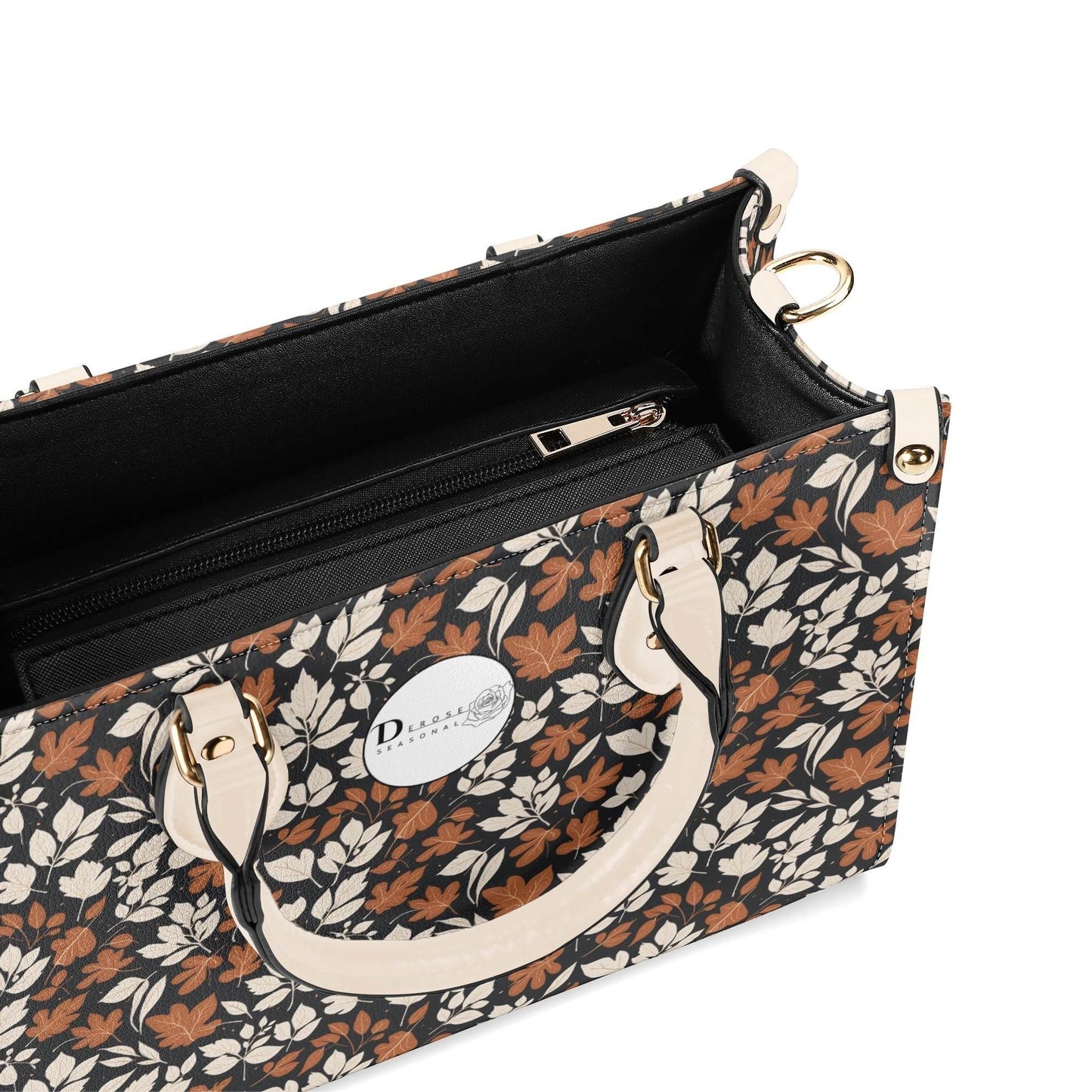 Dark Autumn Luxury Women Leather Handbag (3 sizes) - DeRose Seasonal