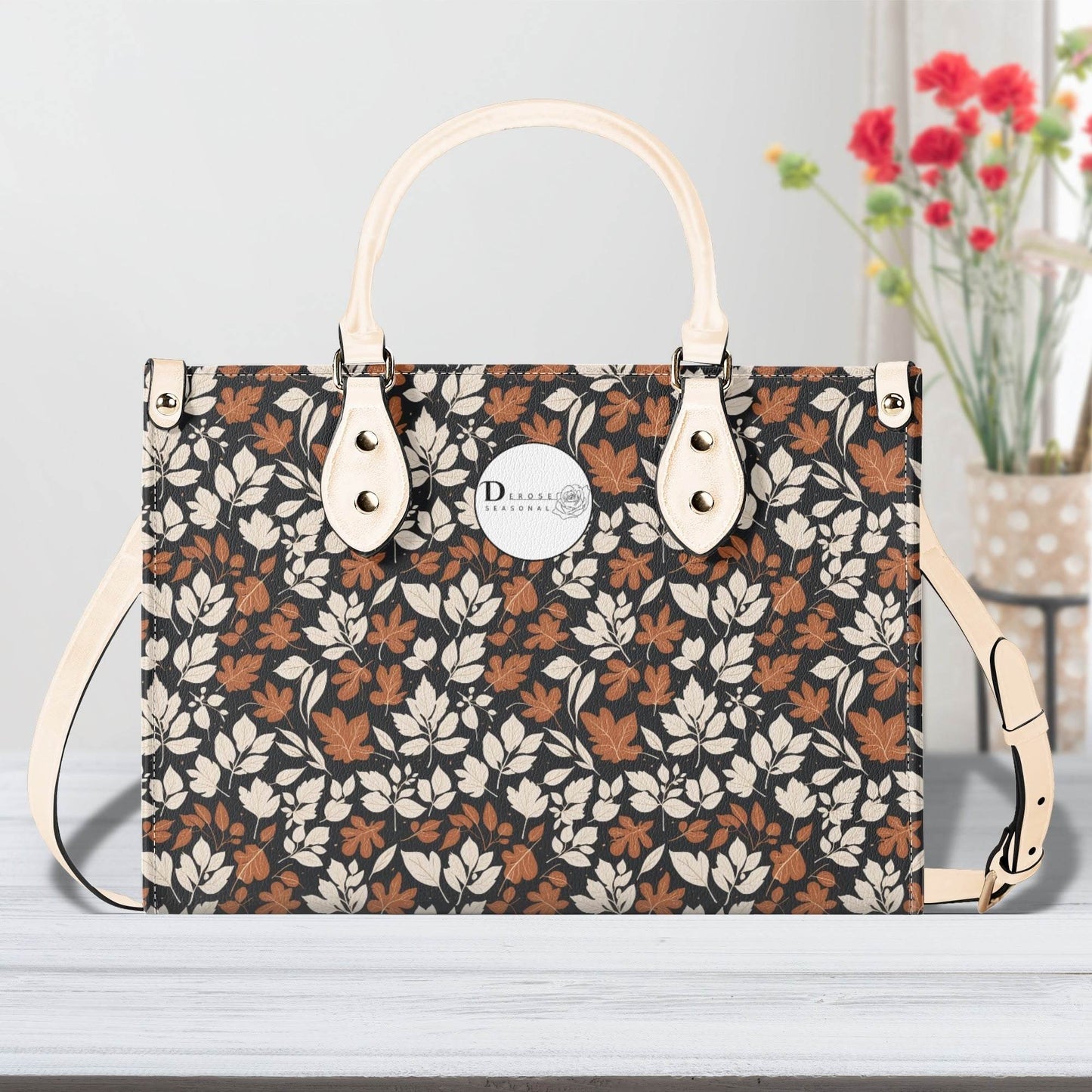 Dark Autumn Luxury Women Leather Handbag (3 sizes) - DeRose Seasonal