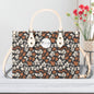 Dark Autumn Luxury Women Leather Handbag (3 sizes) - DeRose Seasonal