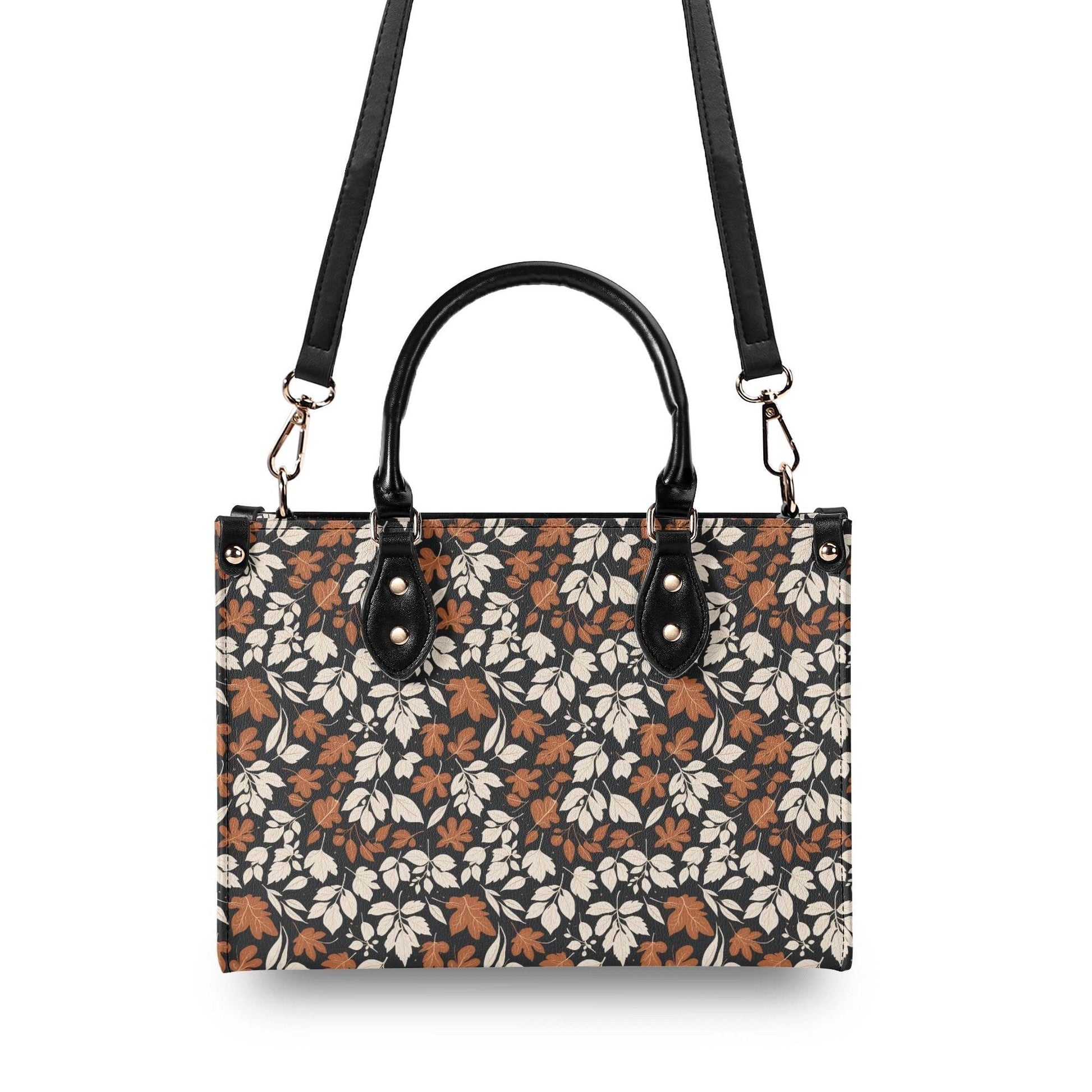 Dark Autumn Luxury Women Leather Handbag (3 sizes) - DeRose Seasonal