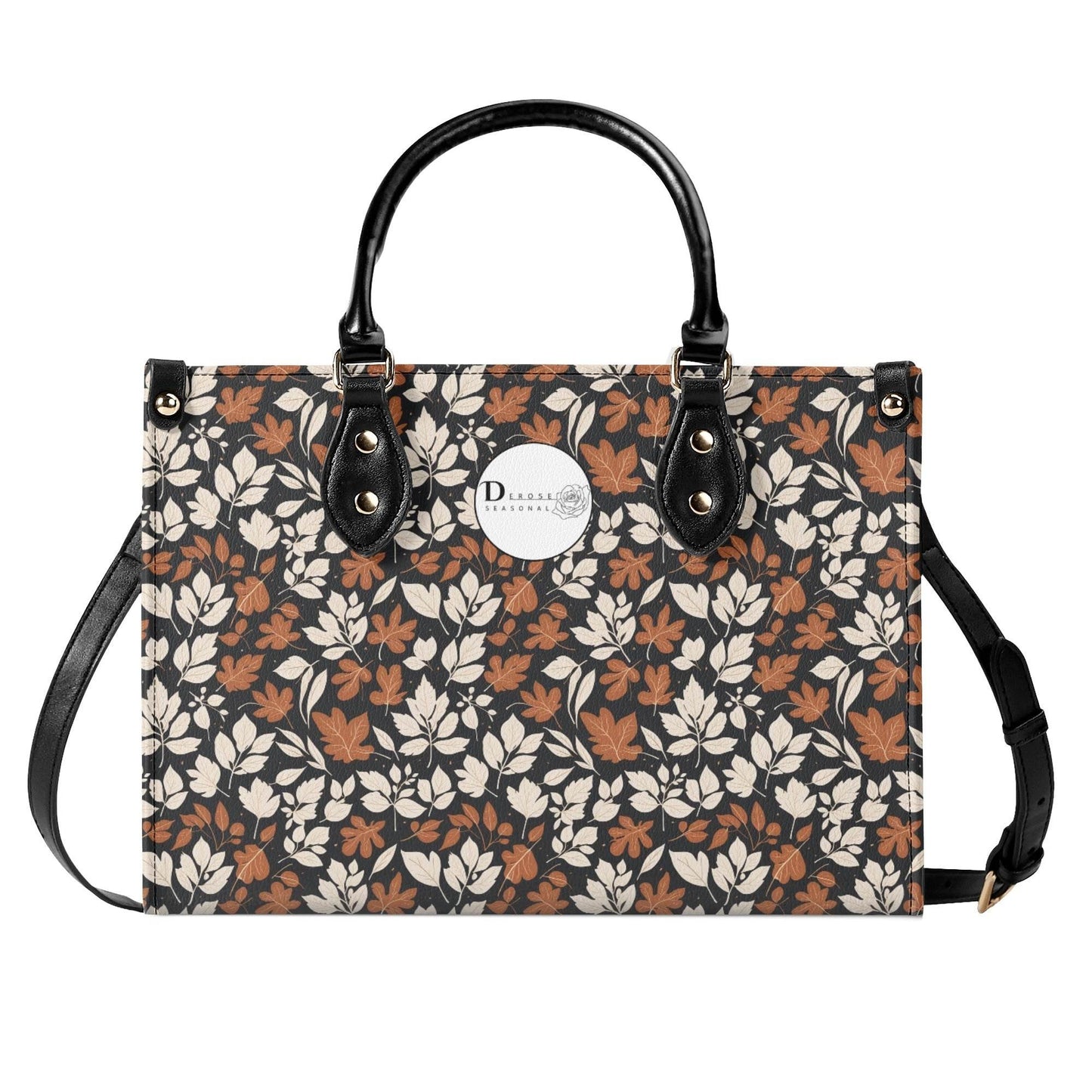 Dark Autumn Luxury Women Leather Handbag (3 sizes) - DeRose Seasonal