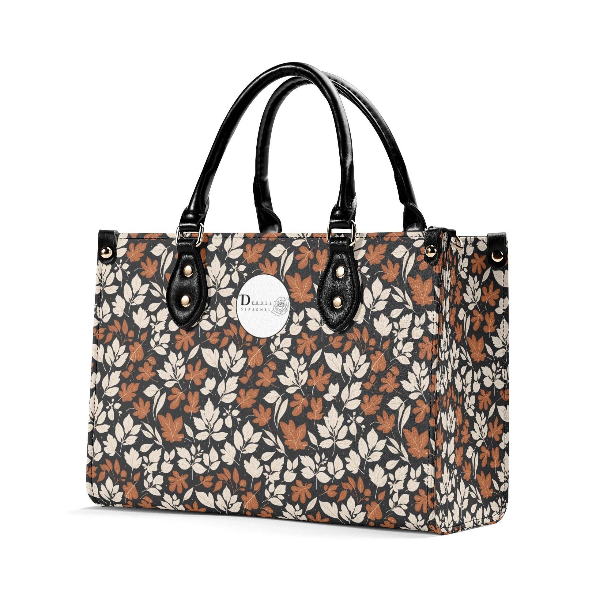 Dark Autumn Luxury Women Leather Handbag (3 sizes) - DeRose Seasonal