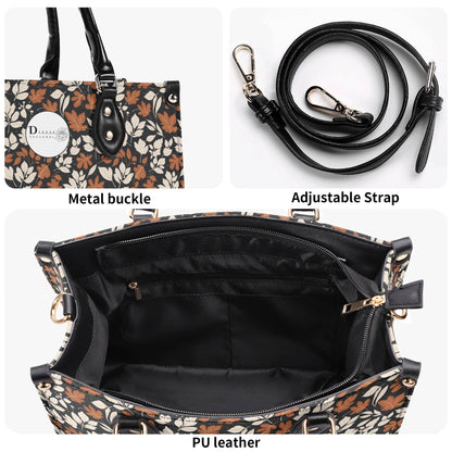 Dark Autumn Luxury Women Leather Handbag (3 sizes) - DeRose Seasonal