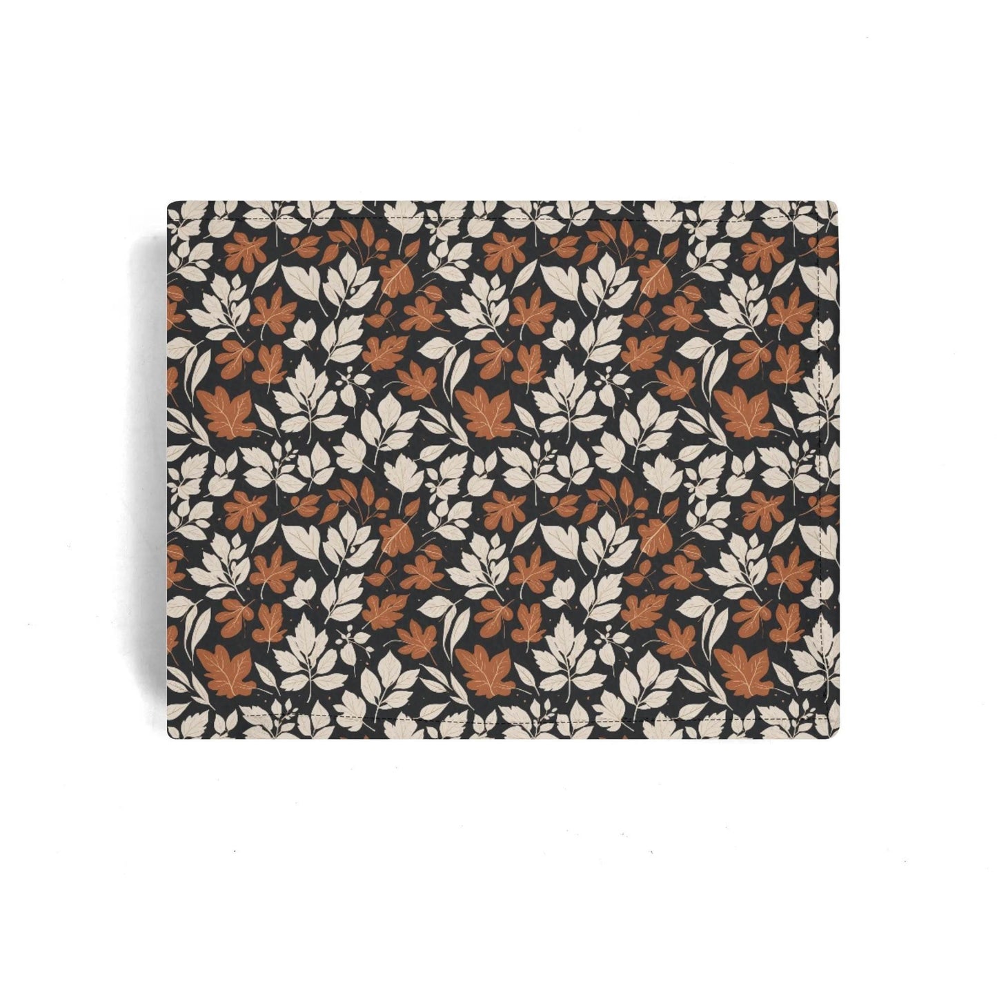 Dark Autumn Men's Minimalist Leather Folded Wallet - DeRose Seasonal