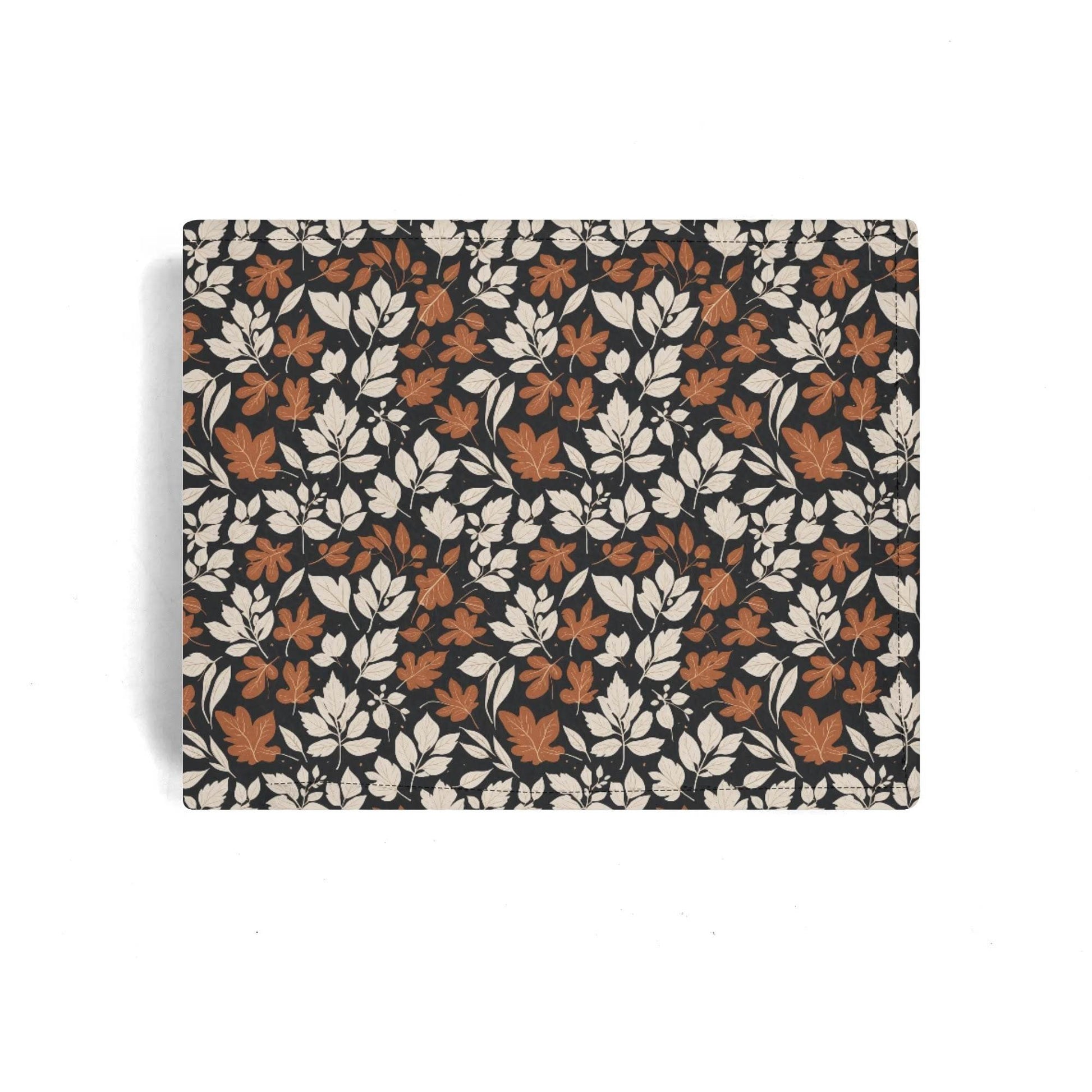 Dark Autumn Men's Minimalist Leather Folded Wallet - DeRose Seasonal