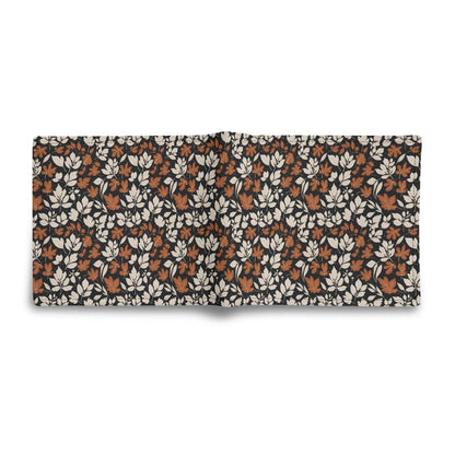 Dark Autumn Men's Minimalist Leather Folded Wallet - DeRose Seasonal