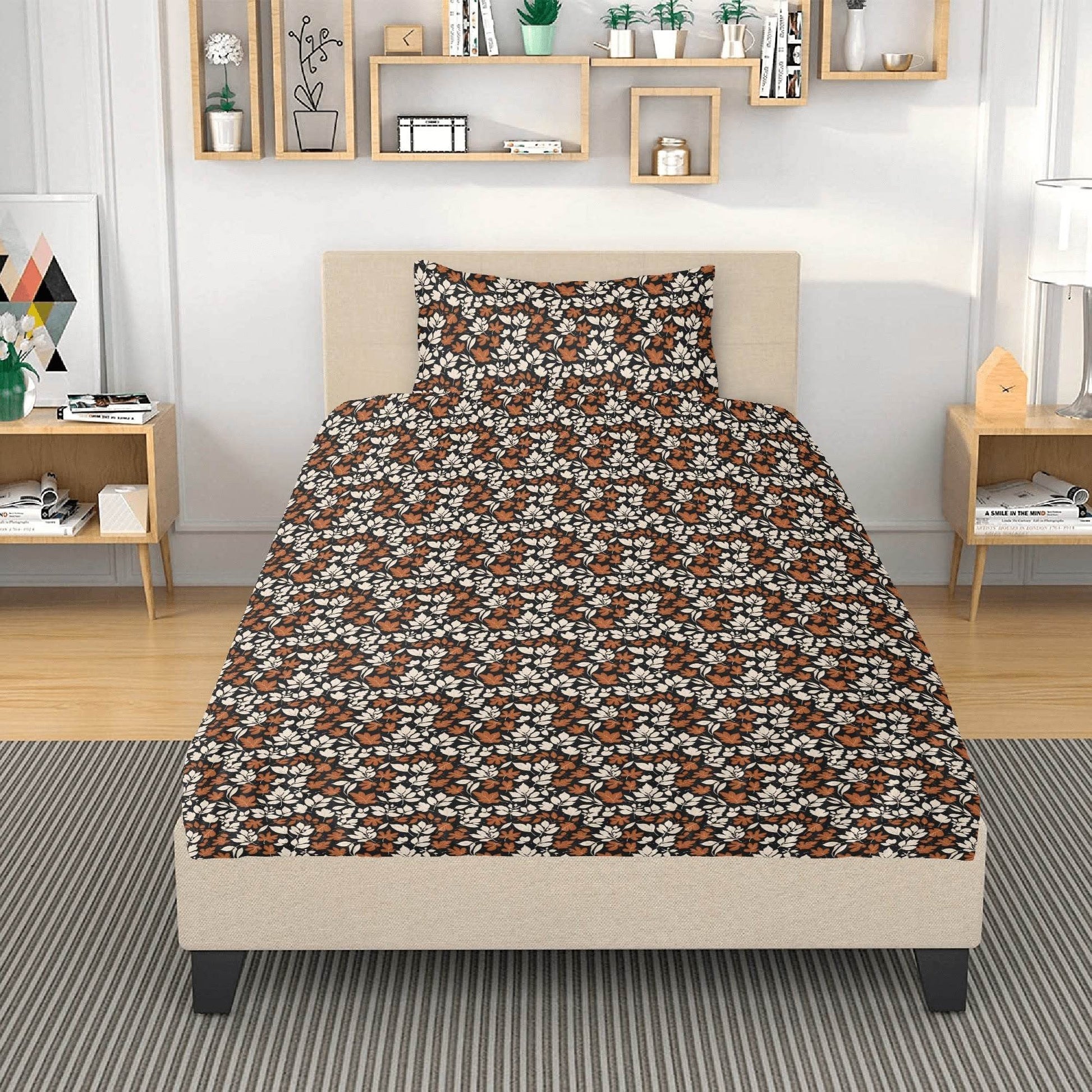 Dark Fall 3 Pcs Beddings - DeRose Seasonal