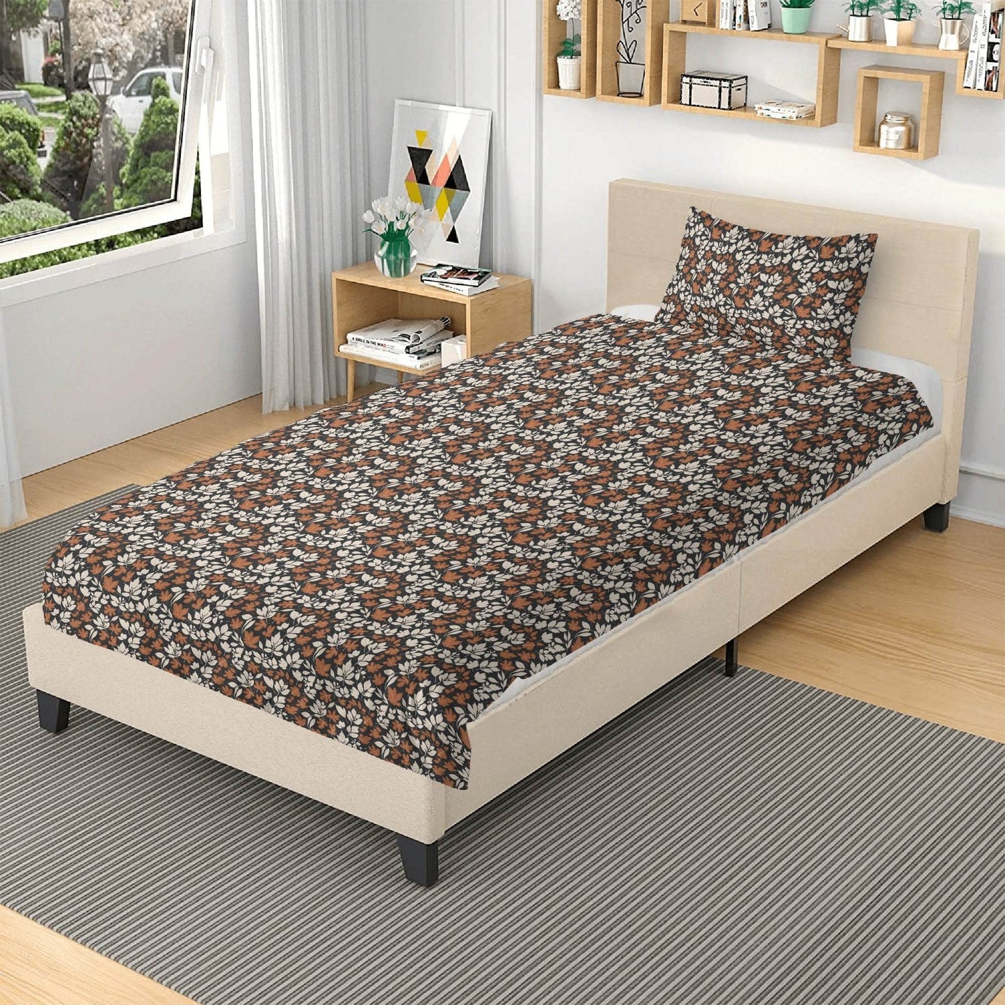 Dark Fall 3 Pcs Beddings - DeRose Seasonal