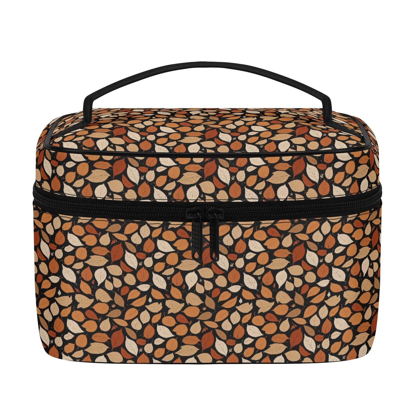 Dark Fall Leather Cosmetic Bag - DeRose Seasonal