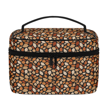 Dark Fall Leather Cosmetic Bag - DeRose Seasonal