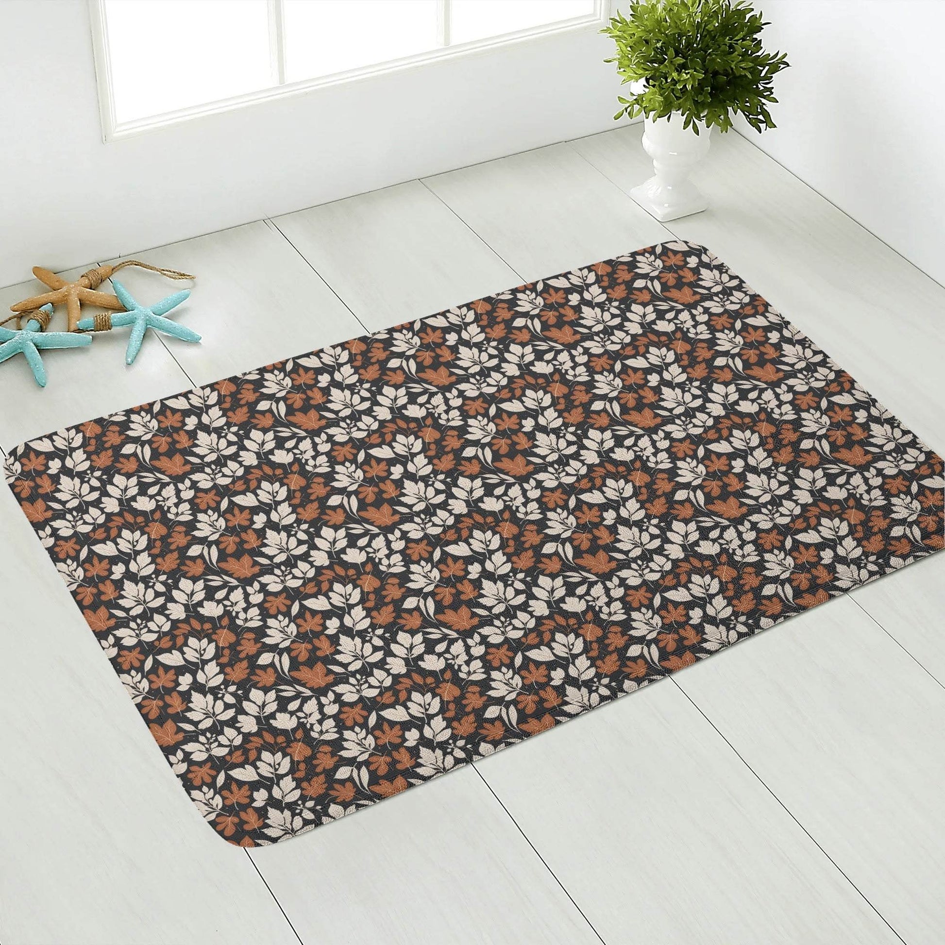 Dark Fall Plush Indoor Doormat - DeRose Seasonal