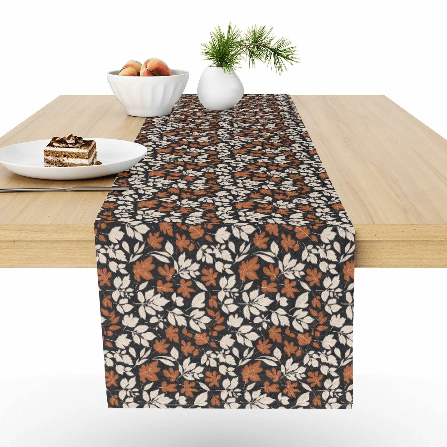 Dark Fall Polyester Table Runner - DeRose Seasonal