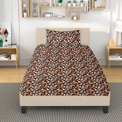 Dark Leaves 3 Pcs Beddings - DeRose Seasonal