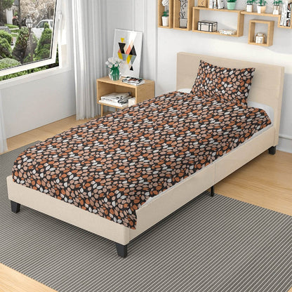 Dark Leaves 3 Pcs Beddings - DeRose Seasonal