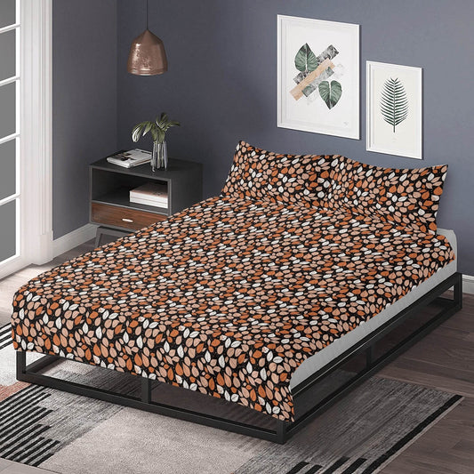 Dark Leaves 3 Pcs Beddings - DeRose Seasonal