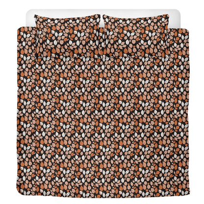 Dark Leaves 3 Pcs Beddings - DeRose Seasonal