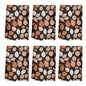 Dark Leaves Hand Towels (6 Pcs) - DeRose Seasonal