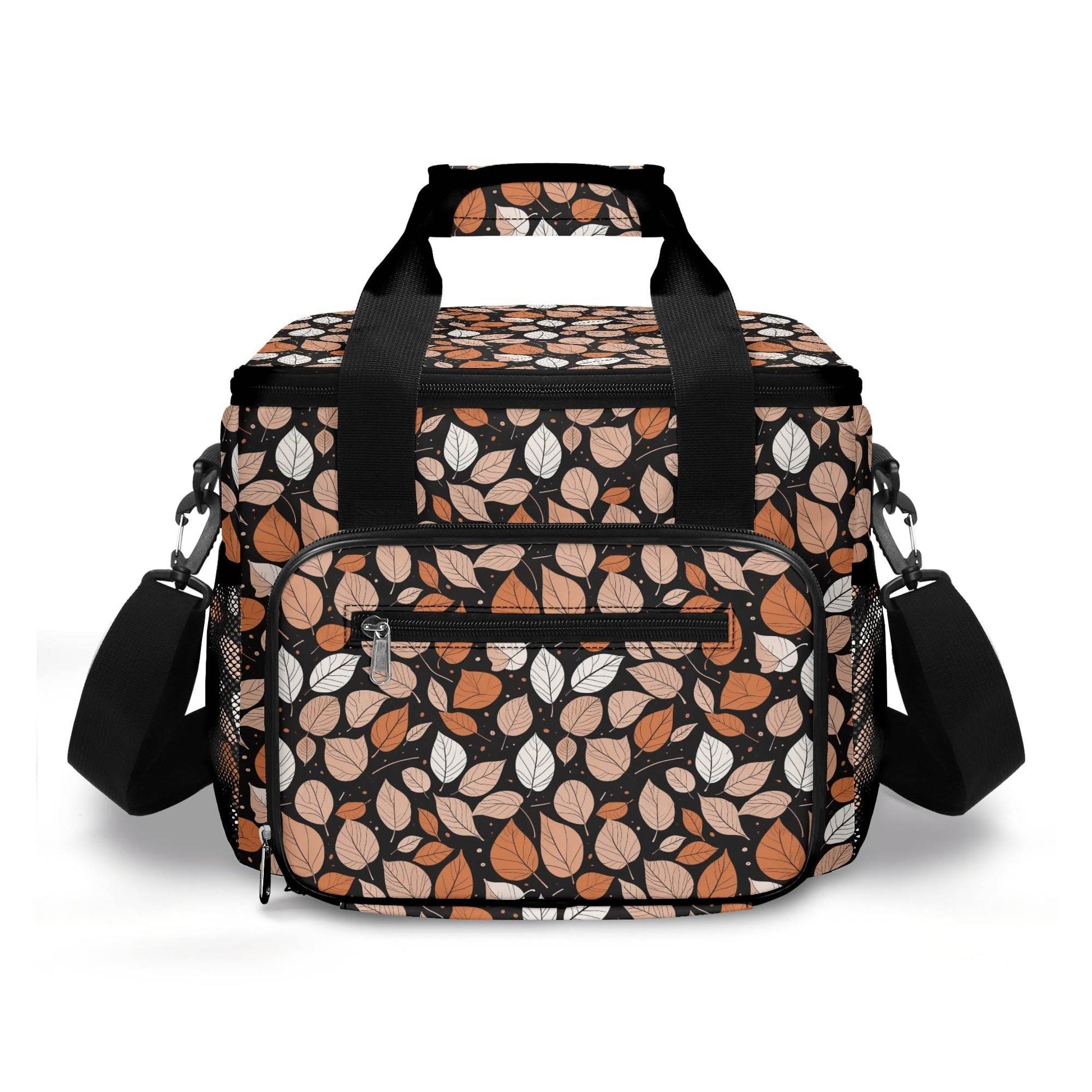 Dark Leaves Insulated Leakproof Cooler Bag Lunch Box - DeRose Seasonal