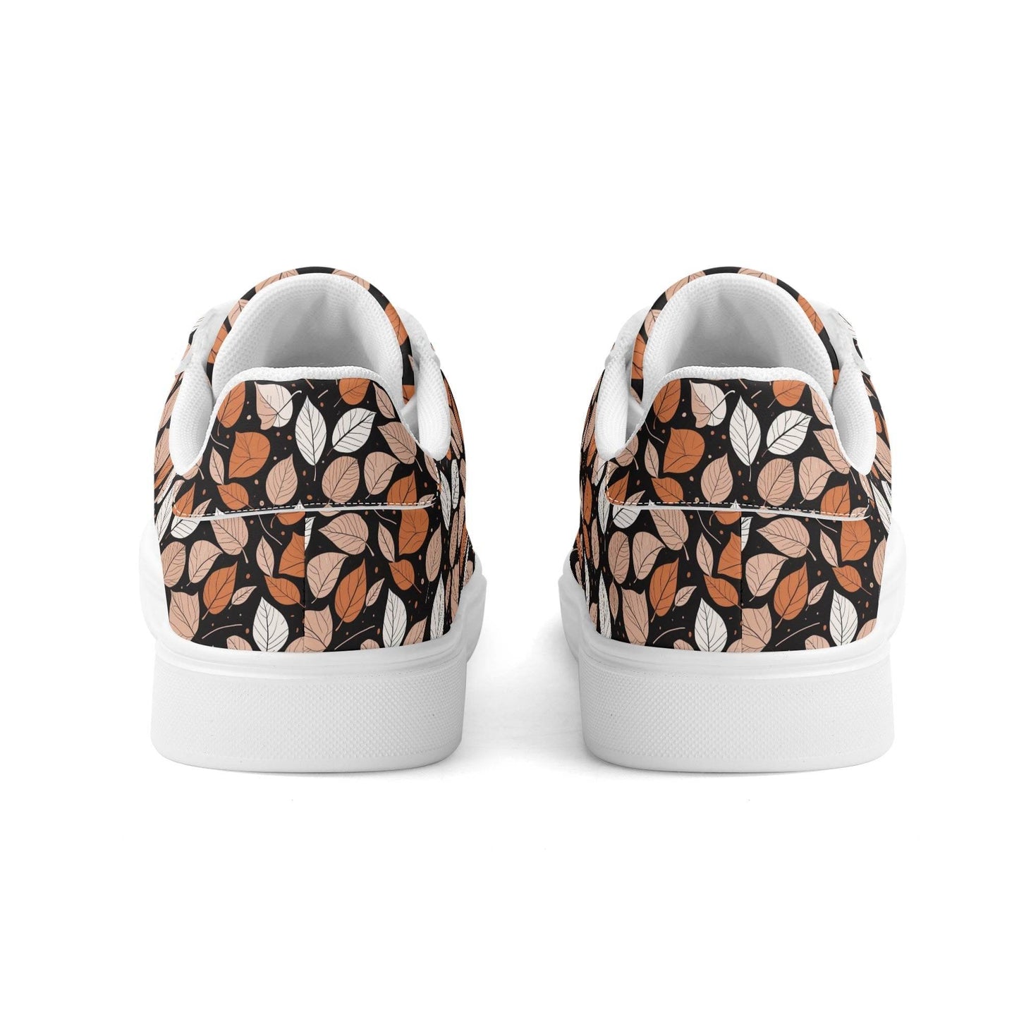 Dark leaves Adult Lightweight Brand Low Top Leather Shoes - DeRose Seasonal