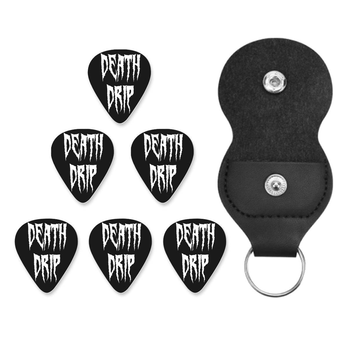 DeathDrip Signature Guitar Plastic Picks (Set of 6) - DeRose Seasonal