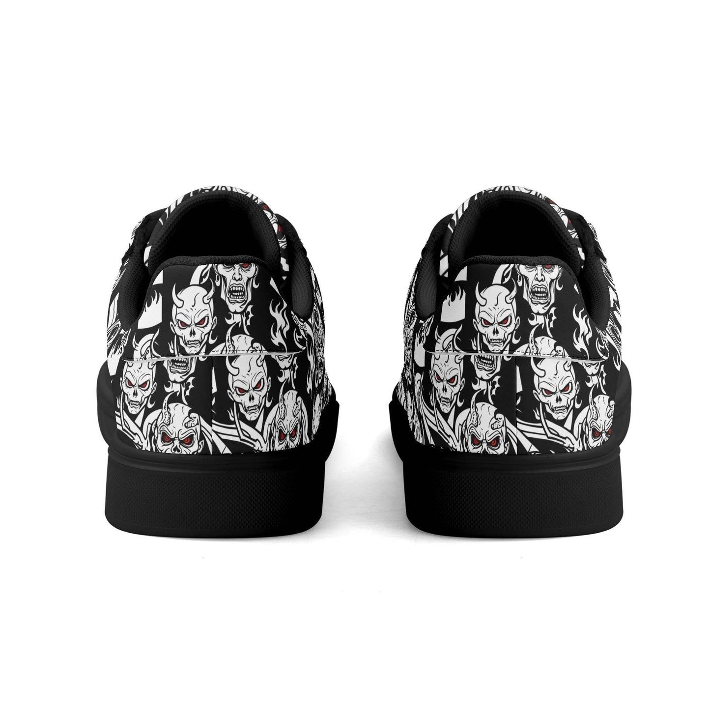 Demon Adult Lightweight Brand Low Top Leather Shoes - DeRose Seasonal