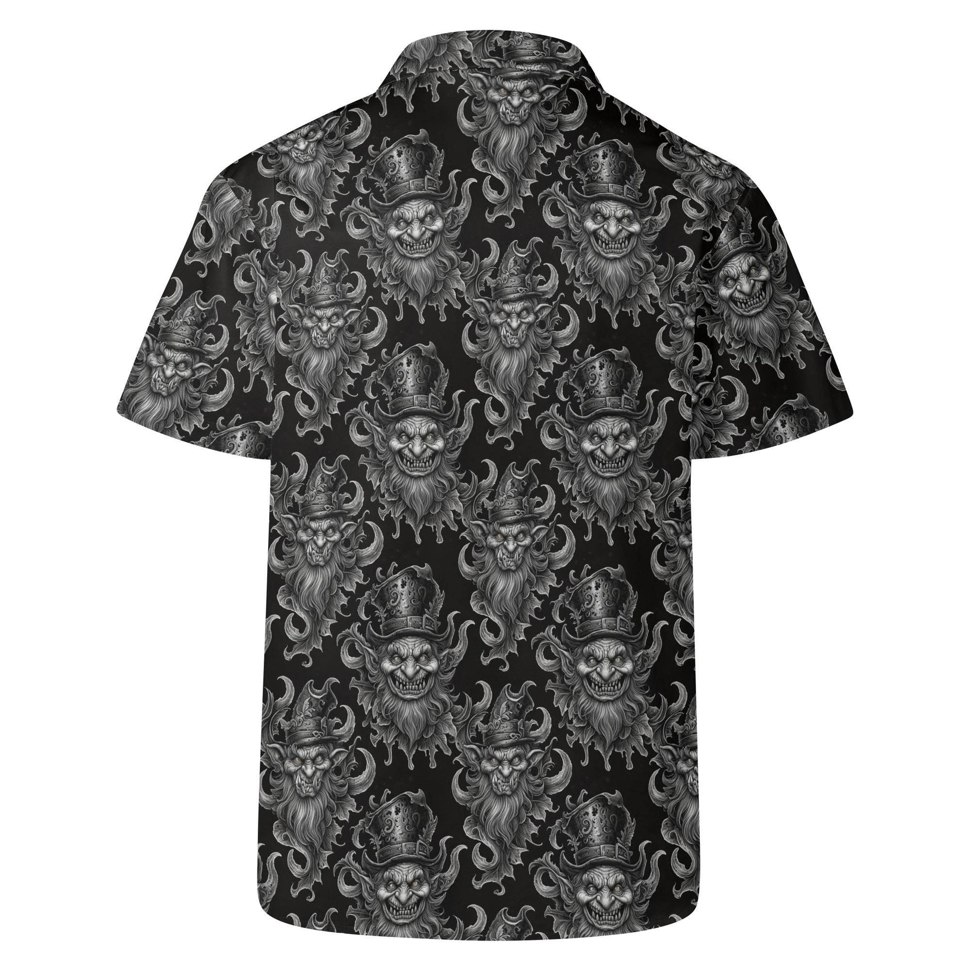 Demon Leprechaun Men's Casual Hawaiian Shirt - DeRose Seasonal