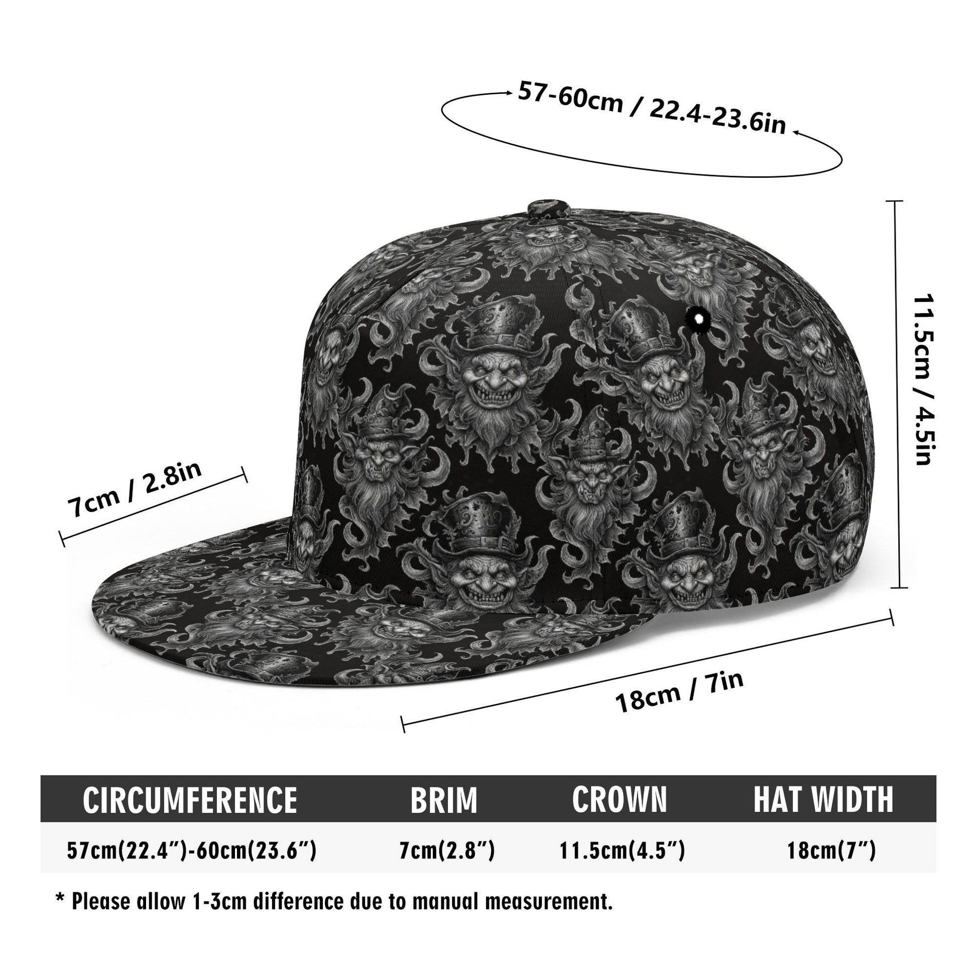 Demon Leprechaun Unisex Classic Snapbacks - DeRose Seasonal