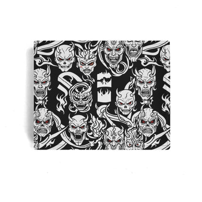 Demon Men's Minimalist Leather Folded Wallet - DeRose Seasonal