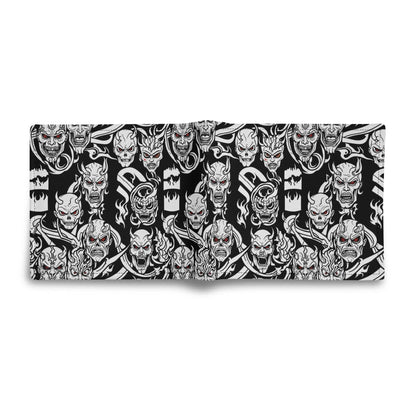 Demon Men's Minimalist Leather Folded Wallet - DeRose Seasonal
