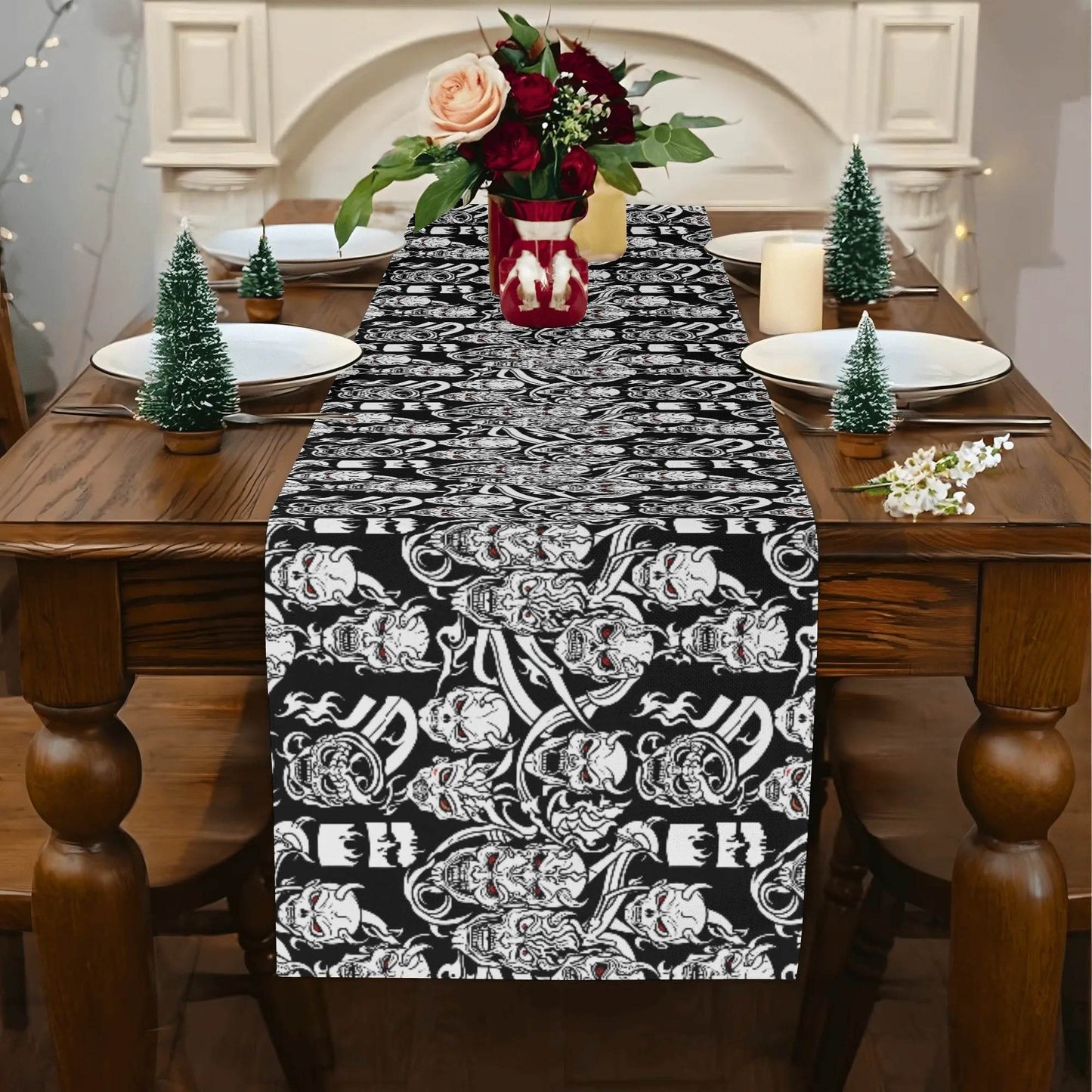 Demon Polyester Table Runner - DeRose Seasonal