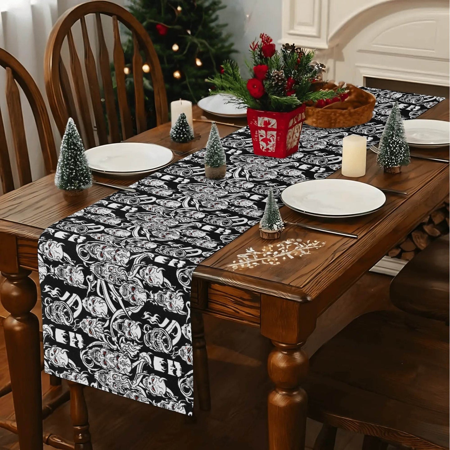 Demon Polyester Table Runner - DeRose Seasonal