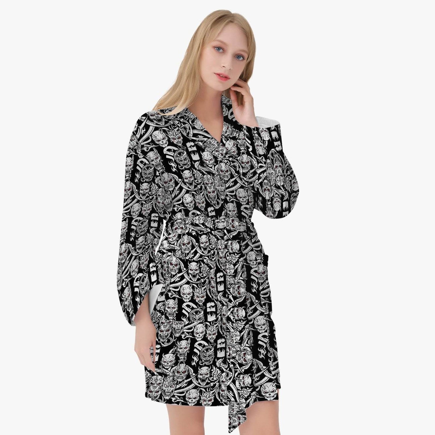 Demon Women's Loose-fitting Bathrobe - DeRose Seasonal