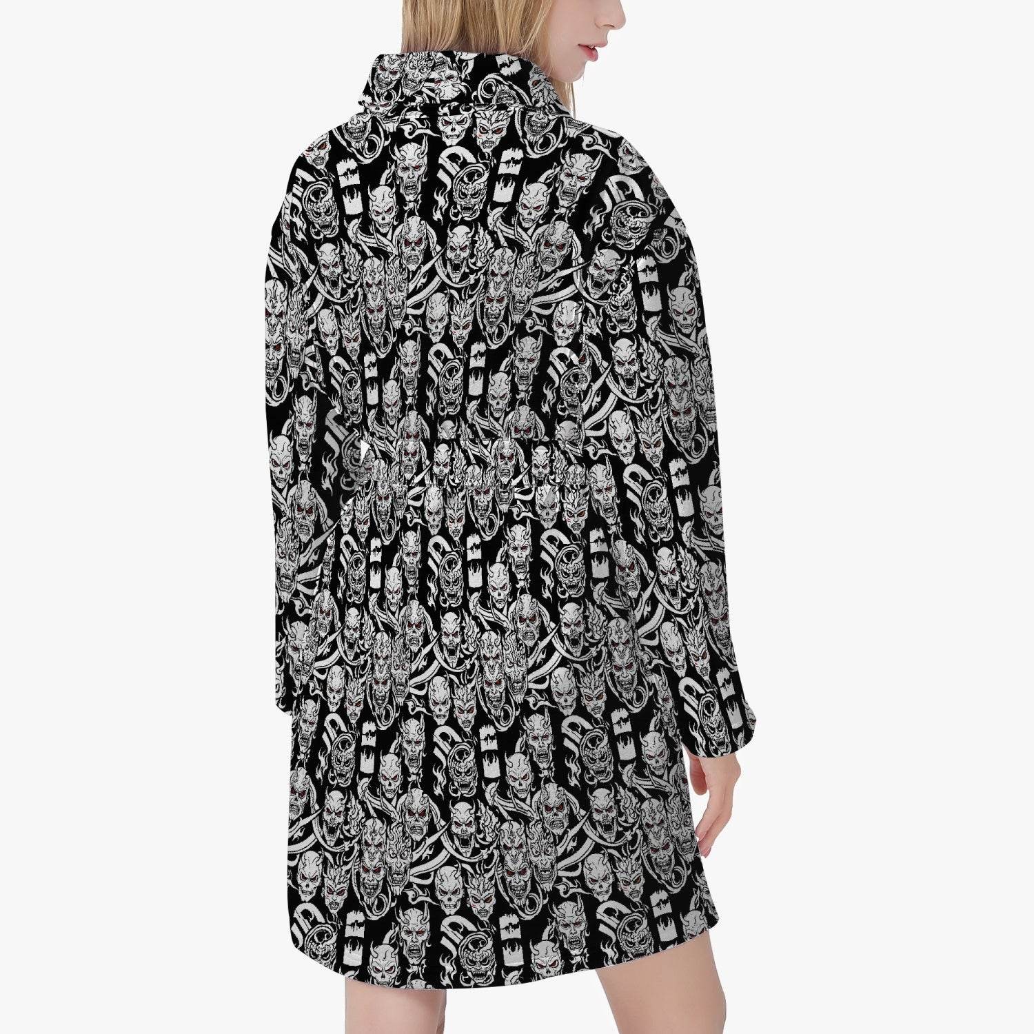 Demon Women's Loose-fitting Bathrobe - DeRose Seasonal
