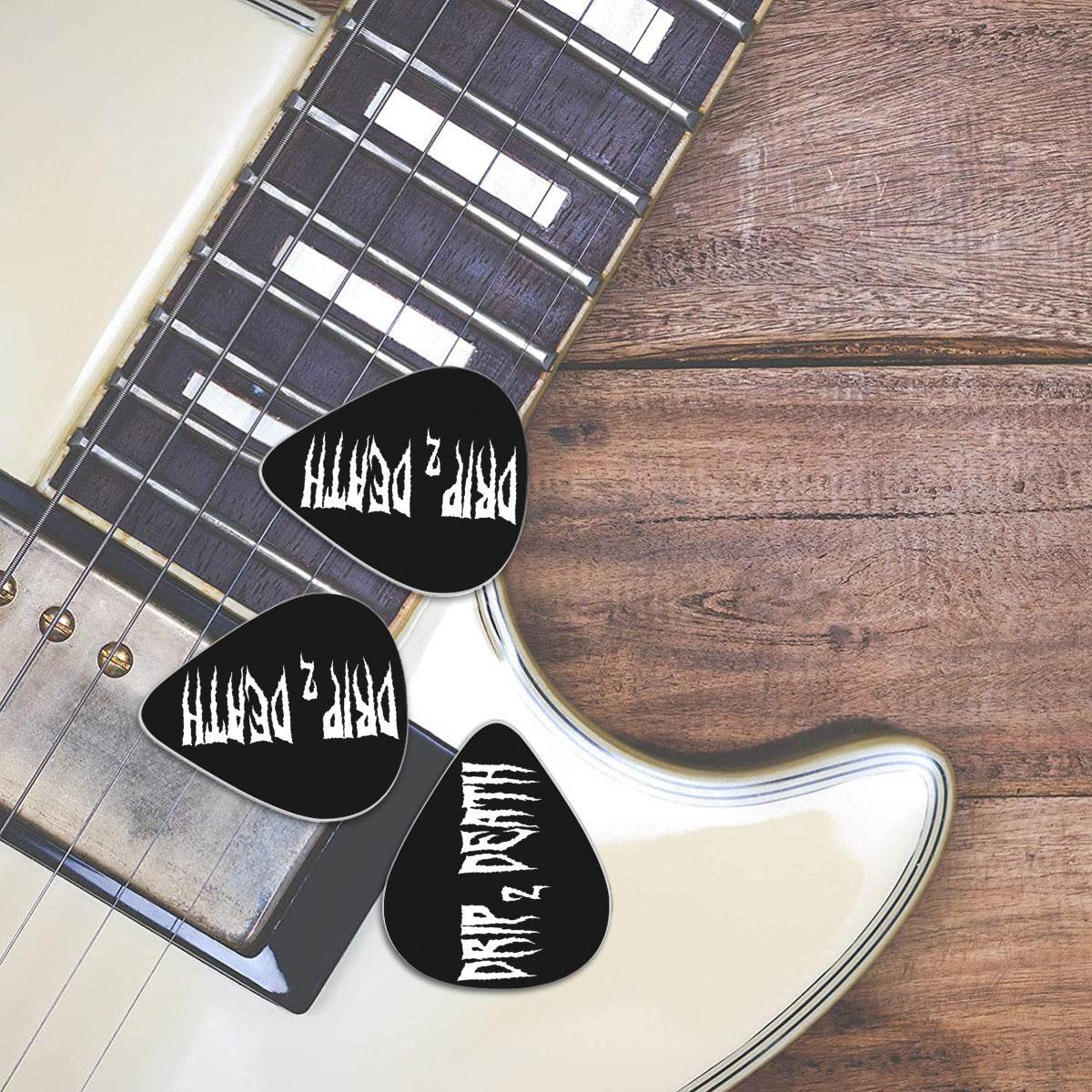 DripDeath Drip2Death Guitar Plastic Picks (Set of 6) - DeRose Seasonal