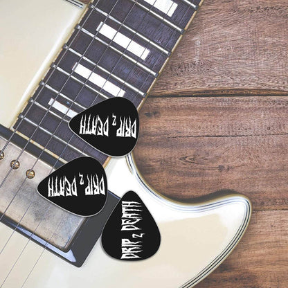 DripDeath Drip2Death Guitar Plastic Picks (Set of 6) - DeRose Seasonal